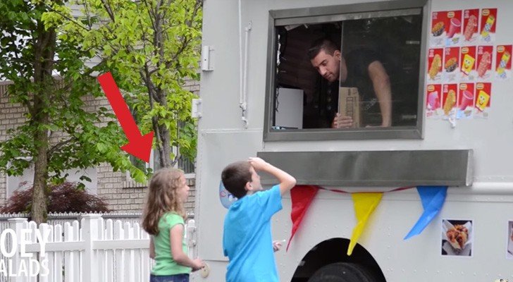 Ein falscher Eisverkäufer lädt sie in seinen Lieferwagen ein: Die Reaktion des Mädchens ist spektakulär