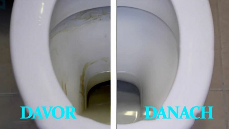 Mit diesem einfachen und billigen Trick wird die Toilette wieder blitzeblank – Ergebnis sieht man sofort