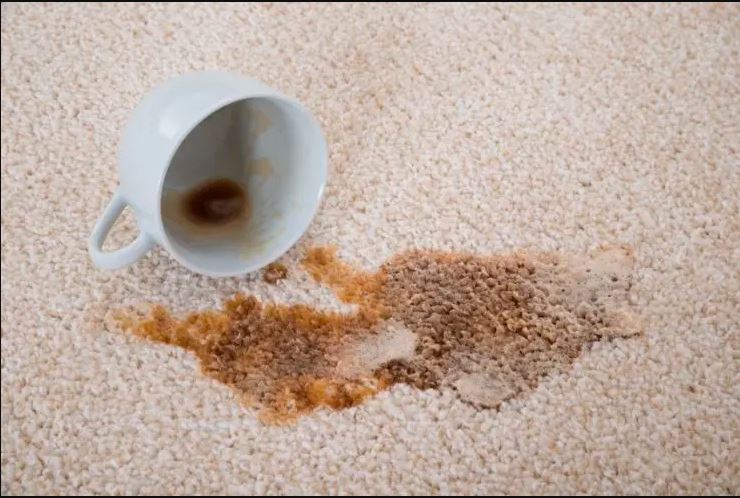 Magischer praxistipp um einen kaffeefleck auf einem stoff oder kleidungsstück sofort zu entfernen