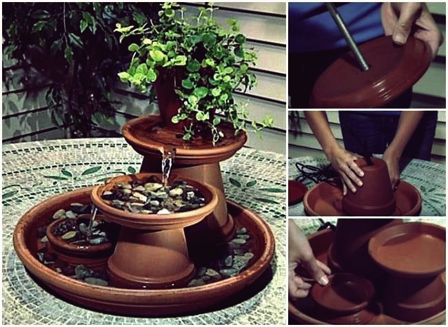 Kreative Ideen – wie man einen Terrakotta-Brunnen baut