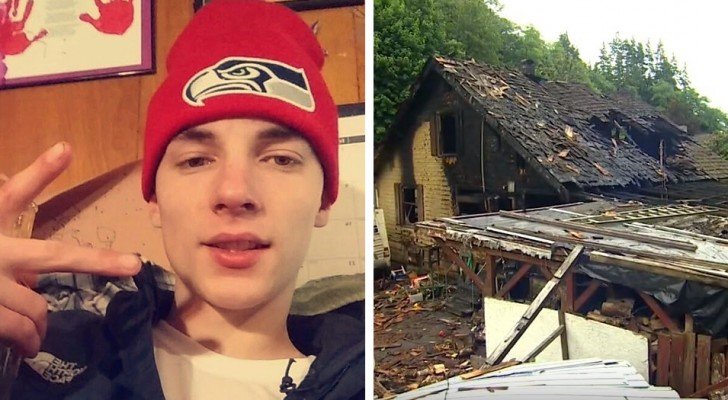 Die heroische Geste eines 25-jährigen Onkels, der sich in die Flammen stürzte, um seine Neffen und Nichten zu retten
